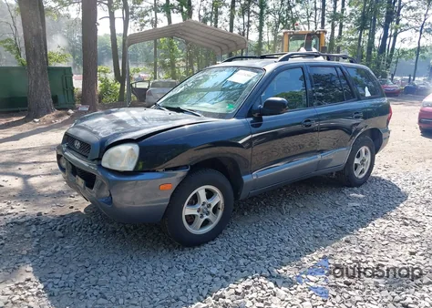 2004 Hyundai Santa Fe Gls z USA, uszkodzony, nr VIN KM8SC73DX4U610845